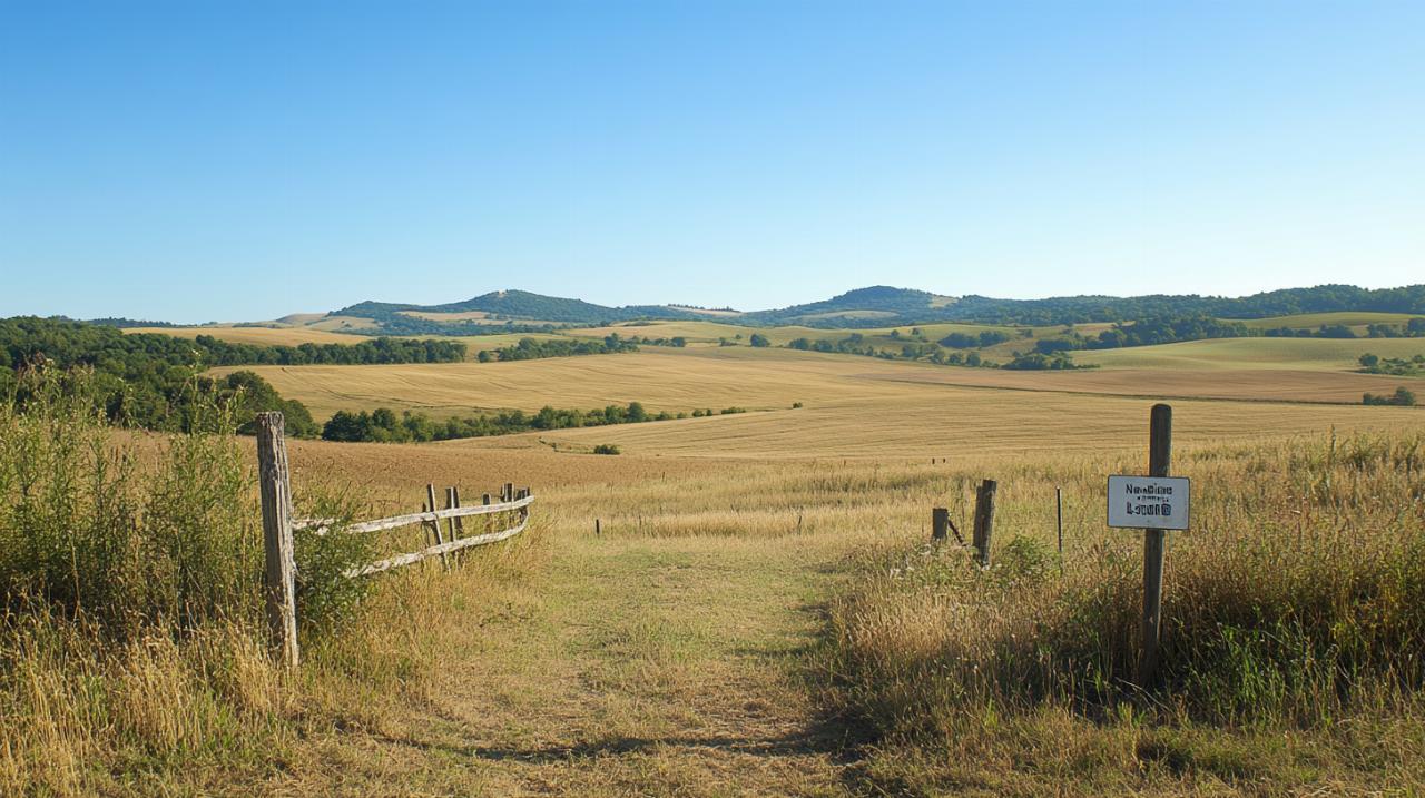 ¿Se puede cercar un terreno no urbanizable? Normativas municipales y limitaciones vigentes